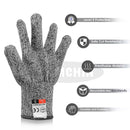 Kitchen Accessories, Cut Resistant Protective Mesh Glove - Seasonal Overstock