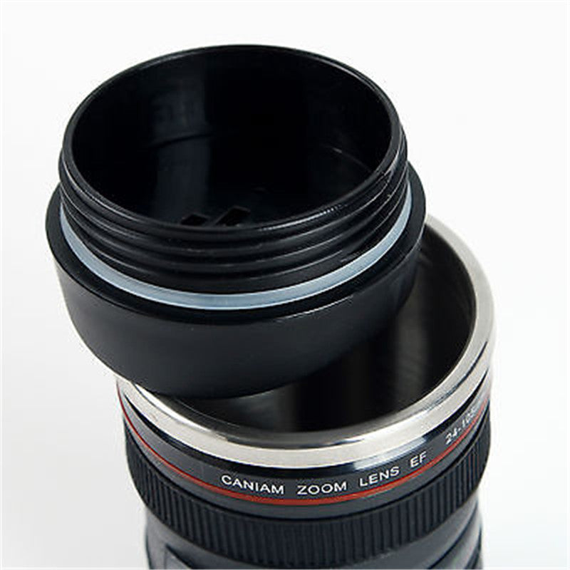 Camera Lens Thermal Coffee Mug - Seasonal Overstock