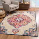 Area Rugs, Nirvana Boho Cream Area Rug by Mercury Splash - Seasonal Overstock