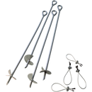 Portable Sheds, ShelterAuger 30" Earth Anchors - Seasonal Overstock