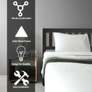 Tawny Espresso Brown Full Size Wood Platform Bed - Seasonal Overstock