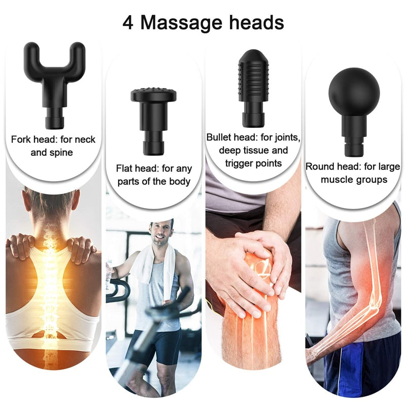 OmniQuake Deep Tissue Massage Gun - Seasonal Overstock