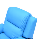Kids Furniture, Kids Blue Reclining Arm Chair - Seasonal Overstock