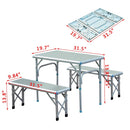 Camping Accessories, 31" Adjustable Height Camping / Beach Table - Seasonal Overstock