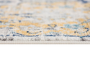 Florian Blue Area Rug by Mercury Splash - Seasonal Overstock