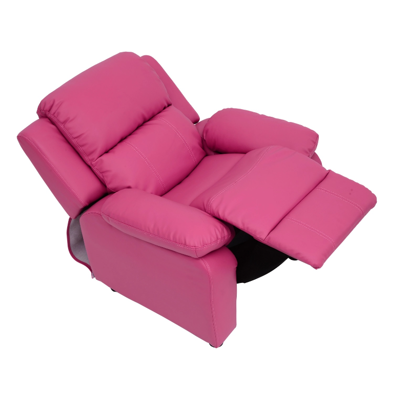 Kids Pink Reclining Arm Chair - Seasonal Overstock