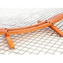 Hammocks, Riya Double Wide Hammock and Solid Wood Arc Stand - Seasonal Overstock