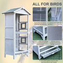 Bird Cages, Avalon 63" Large Bird Cage Aviary - Seasonal Overstock
