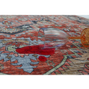 Evermore Rust Oriental Washable Area Rug by Sahara Designs - Seasonal Overstock