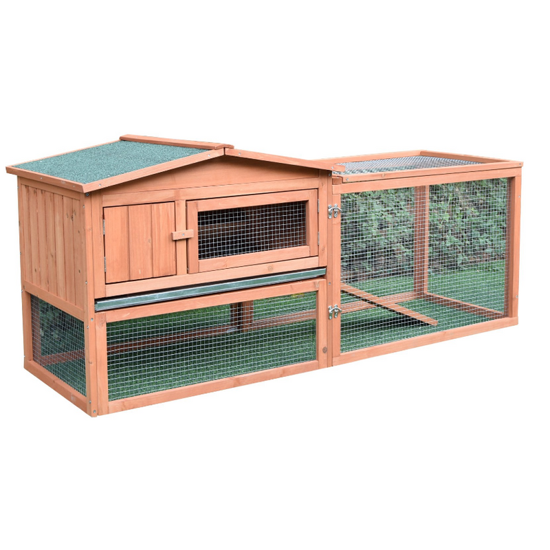 Backyard Friends Small Animal Hutch 5ft 2in - Seasonal Overstock