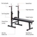 Workout Benches, Adjustable Workout Bench Press Bench - Seasonal Overstock