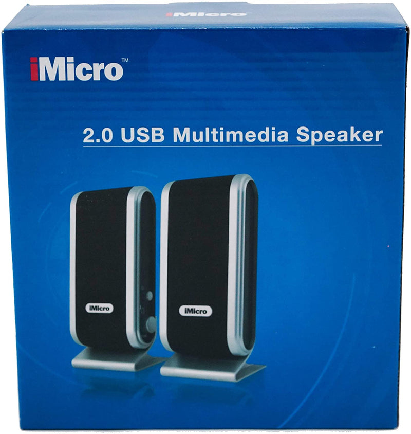 iMicro USB 2.0 Speakers IMB168B - Seasonal Overstock