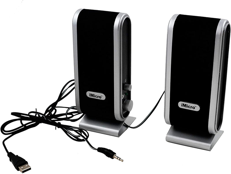 iMicro USB 2.0 Speakers IMB168B - Seasonal Overstock