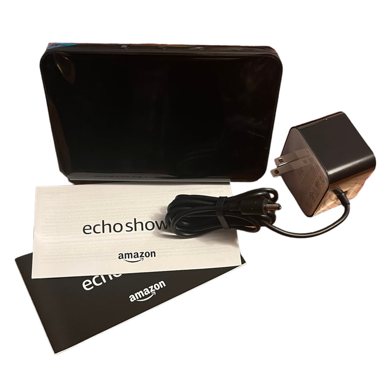 Open Box - Amazon Echo 5 - Charcoal - Seasonal Overstock