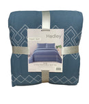 King Size Zarine Navy 3pc Quilt Set by St Clair - Seasonal Overstock