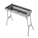 Outdoor Grills, 29" Stainless Portable Charcoal Grill - Seasonal Overstock