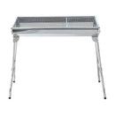 Outdoor Grills, 29" Stainless Portable Charcoal Grill - Seasonal Overstock