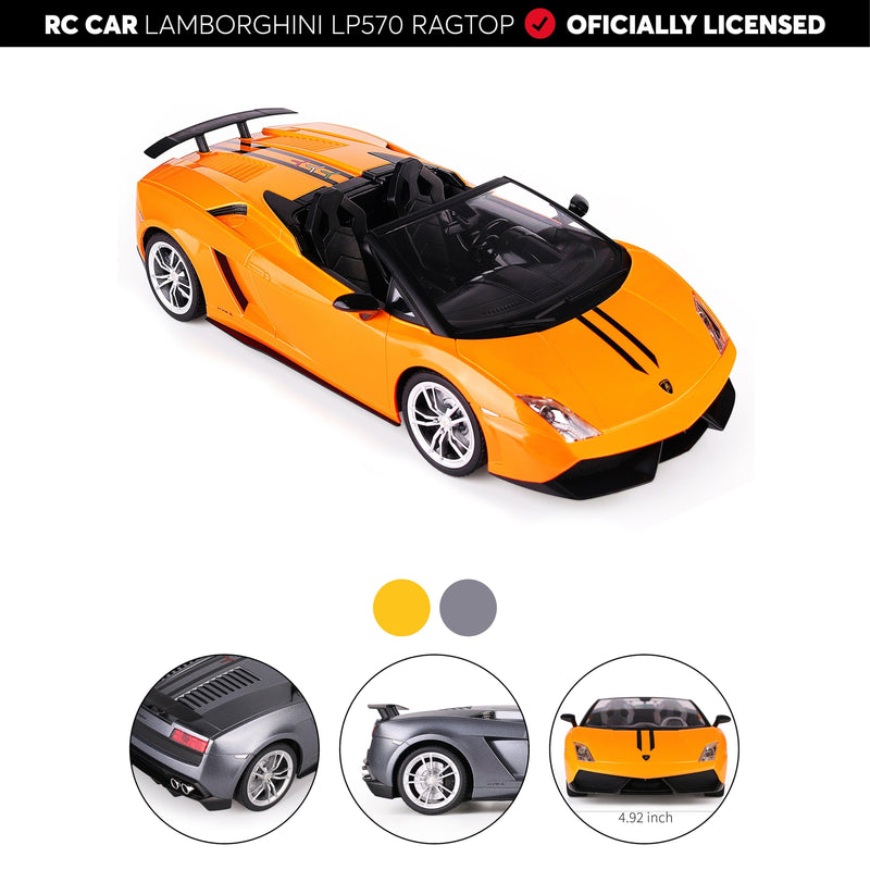 Lamborghini LP570 Ragtop Remote Controlled Car - Seasonal Overstock