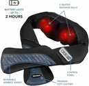 Cordless Rechargeable Back & Neck Massager - Seasonal Overstock